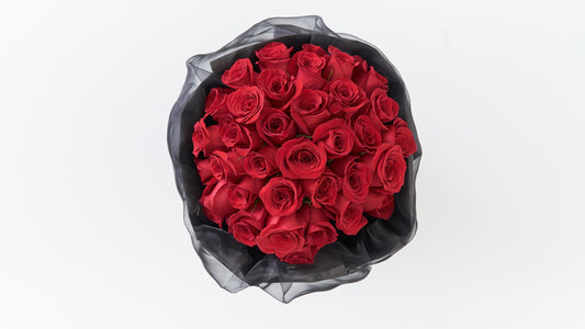 Fresh Red Roses Bouquet