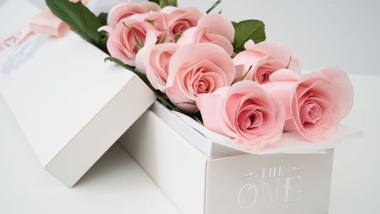 Fresh Pink Rose Box